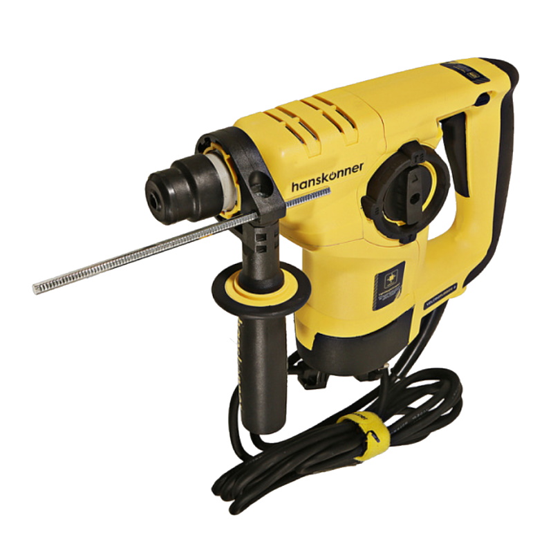 Перфоратор Hanskonner HRH0928DR 980т28 мм 38 Дж0-4500удминВЕРТИКАЛ4м кабелькейс 11990₽