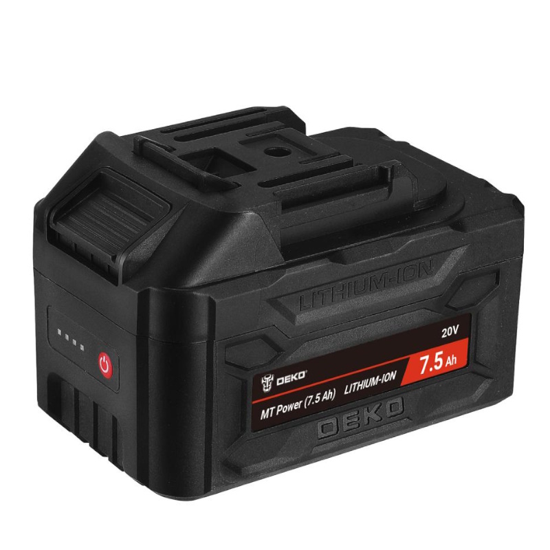Аккумулятор Deko MT Power Li-ion 084-1067, 20В, 7,5 Ач, с повышенной токоотдачей, разъём UNV  в Переславле