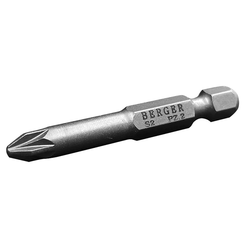 Набор бит Berger BG BG2420, магнитных, PZ2x50мм, 10 шт., S2