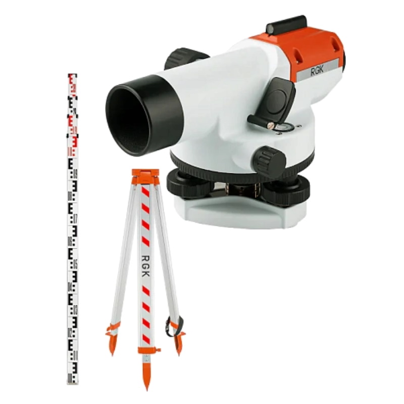 Комплект Rgk 752244 3в1 нивелир C-24 штатив рейка 4 м 20319₽