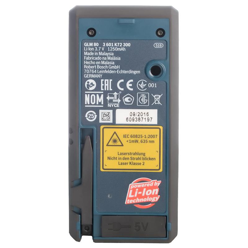 Лазерный дальномер Bosch GLM 80 Prof 0.601.072.300 во Владимире