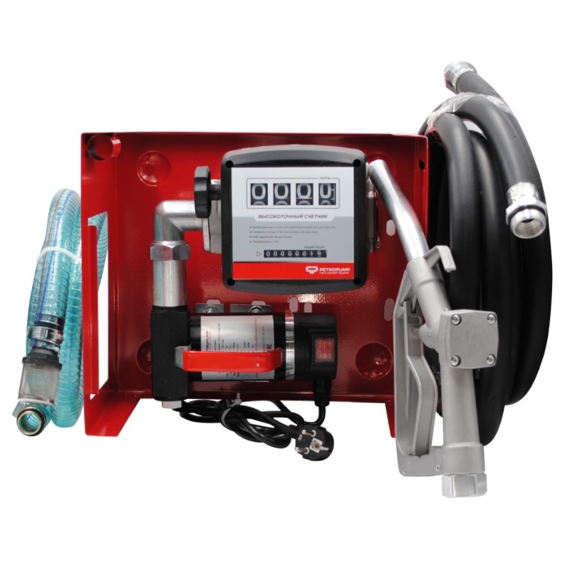 Перекачивающая станция Petropump ACFD 40 PP320001, для ДТ 230В, механический счетчик, механичсекий пистолет, 40 л/мин в Нижнем Новгороде
