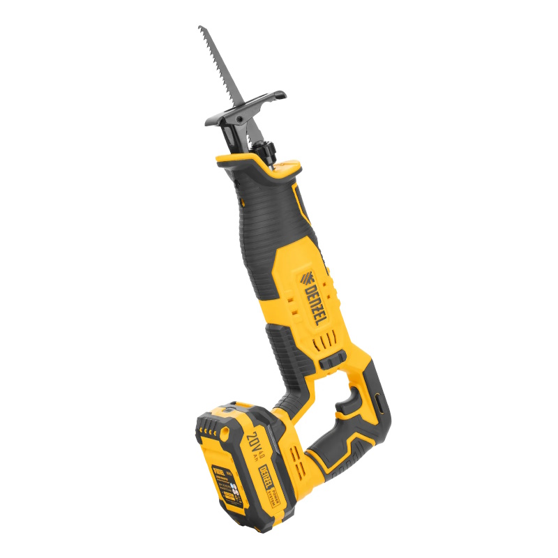 Пила сабельная аккумуляторная Denzel RS-180 28801, Li-Ion, 20 В  в Туле