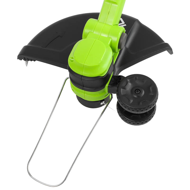 Триммер аккумуляторный Greenworks G40LT331 2113507UB, 40V, 33 см, с 1хАКБ 4Ач и ЗУ, леска +пластиковые ножи в Иваново