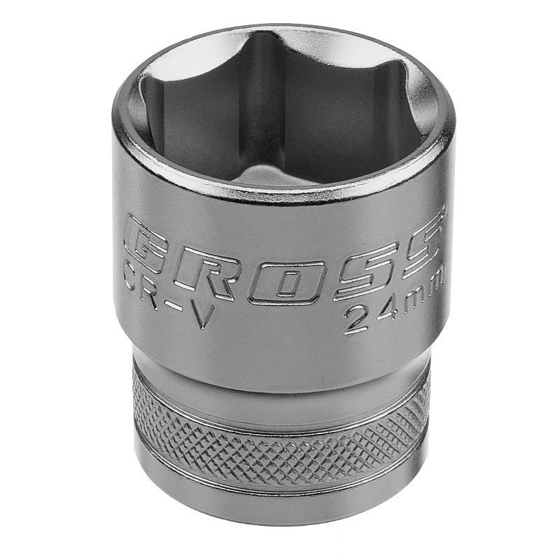Набор торцевых головок Gross 14143 (трещотка 120 зубьев, 1/2", 1/4", CrV, 41 предмет) в Муроме