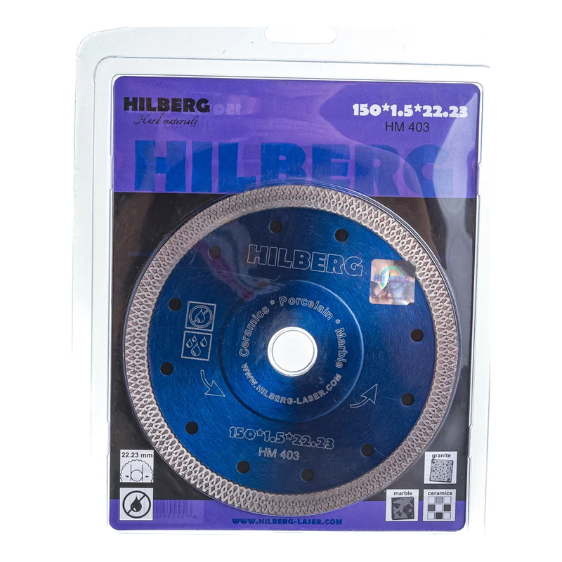 Диск алмазный отрезной Trio-Diamond Турбо Ультратонкий Х-тип HM403 (150х22.23 мм) в Муроме