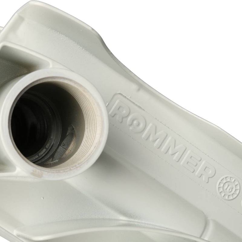 Радиатор отопления биметаллический Rommer Optima BM 500, 12 секций, боковое подключение трубы в Костроме