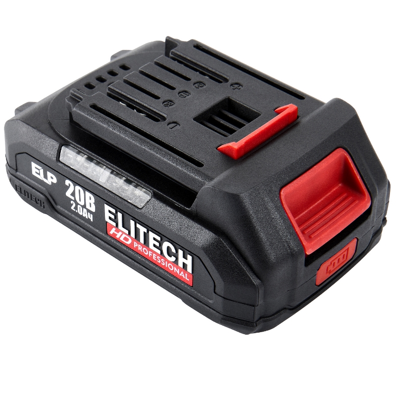 Аккумуляторная батарея Elitech HD RCB 2020S (E0911.089.00) 205869, ELP,20В,2.0Ач,Slider