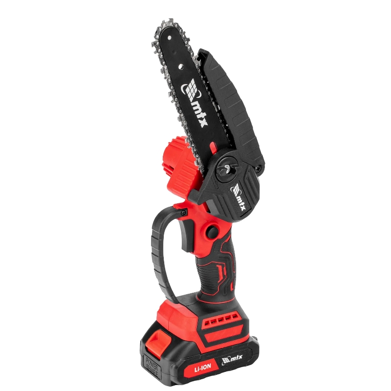 Цепная мини-пила аккумуляторная MTX MCS-150 58641, шина 150 мм, Li-Ion, 20 В в Иваново