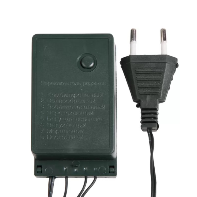 Гирлянда светодиодная Neon-Night "Снежинки" 303-065 1250840, 4.4 м, 30 LED, мульти, 4 Вт, IP 20, с контроллером в Твери