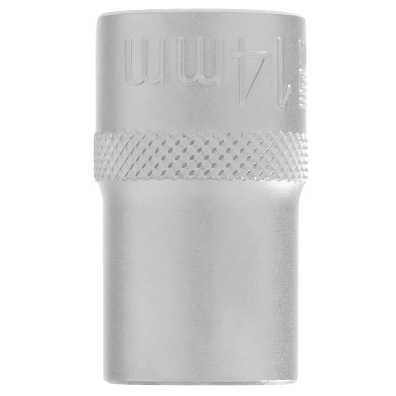 Головка торцевая Stels 13659, 14 мм, 12-гранная, CrV, под квадрат 1/2", хромированная в Переславле