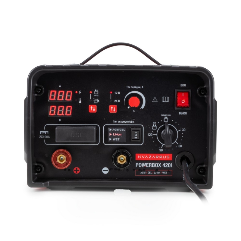 Инверторное пуско-зарядное устройство Kvazarrus PowerBox 420i, таймер, 8759 в Коврове