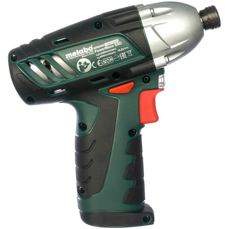 Аккумуляторный винтоверт Metabo PowerMaxx SSD 600093890 (импульсный, реверс) в Костроме