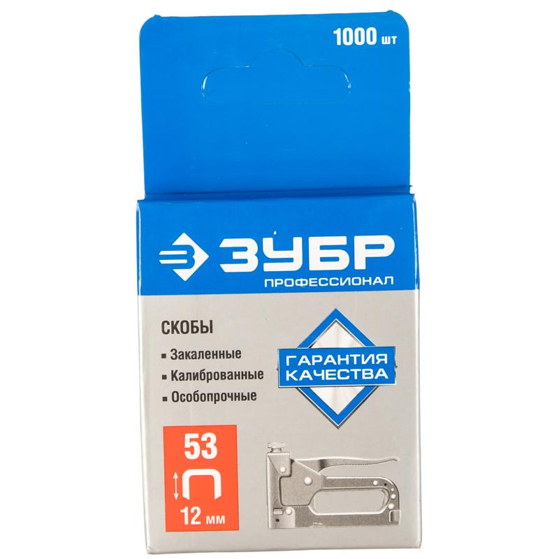 Скобы Зубр 31620-12_Z01 (тип 53, 12 мм, красные, 1000 шт.)