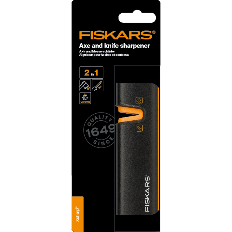 Точилка для топоров и ножей Fiskars Xsharp 1000601 (упаковка) в Туле