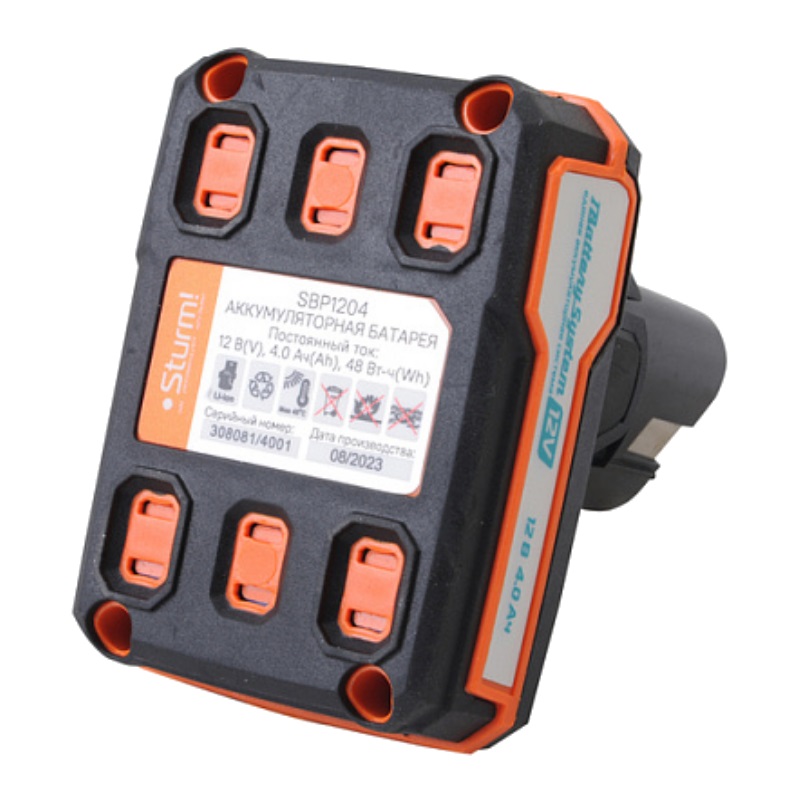 Аккумулятор Sturm SBP1204, 12В, 1BatterySystem12V, 4.0Ач в Туле
