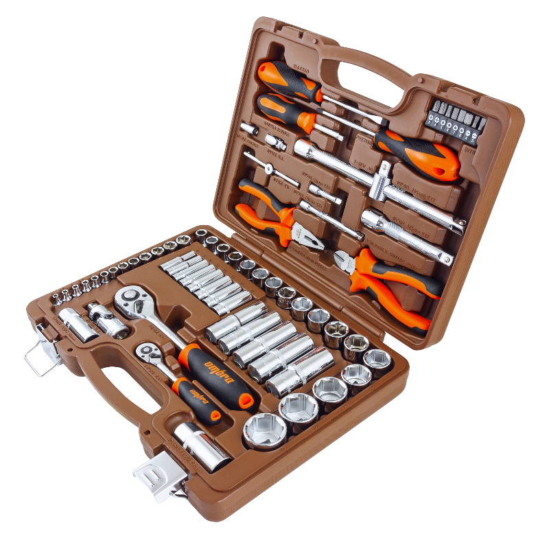 Набор инструментов универсальный Ombra OMT69S, 1/4", 1/2"DR, 69 предметов в Твери
