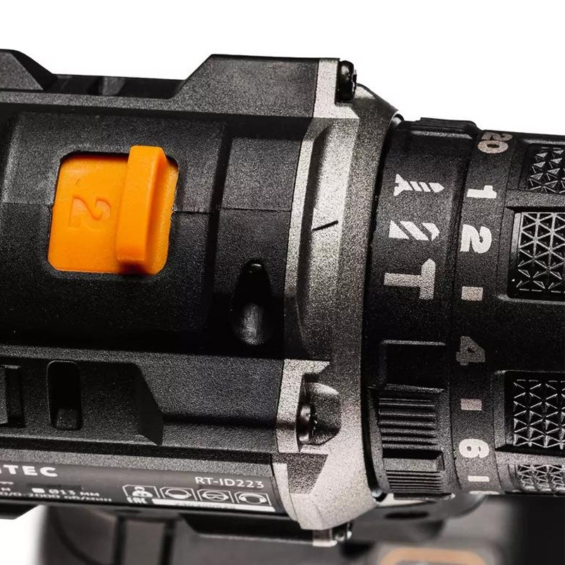 Дрель-шуруповерт Runtec PRO RT-ID223 ударная аккумуляторная 13 мм, 20В, 2*2Ач, 60Нм