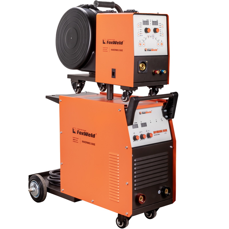 Сварочный полуавтомат FoxWeld INVERMIG 500EK 9830, с отдельным МП, с комп. кабелей