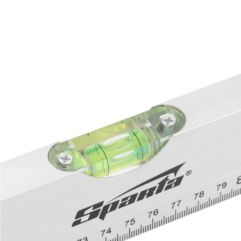Уровень Sparta 331355, алюминиевый, 1500 мм, 3 глазка, линейка в Муроме