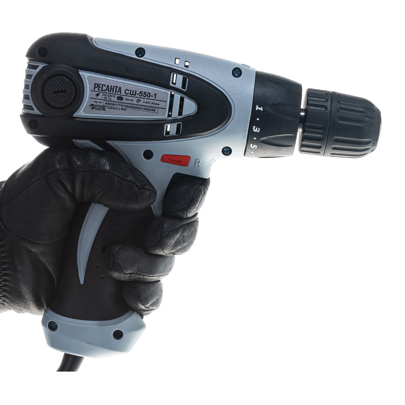 Сетевая дрель-шуруповерт Ресанта СШ-550-1 75162
