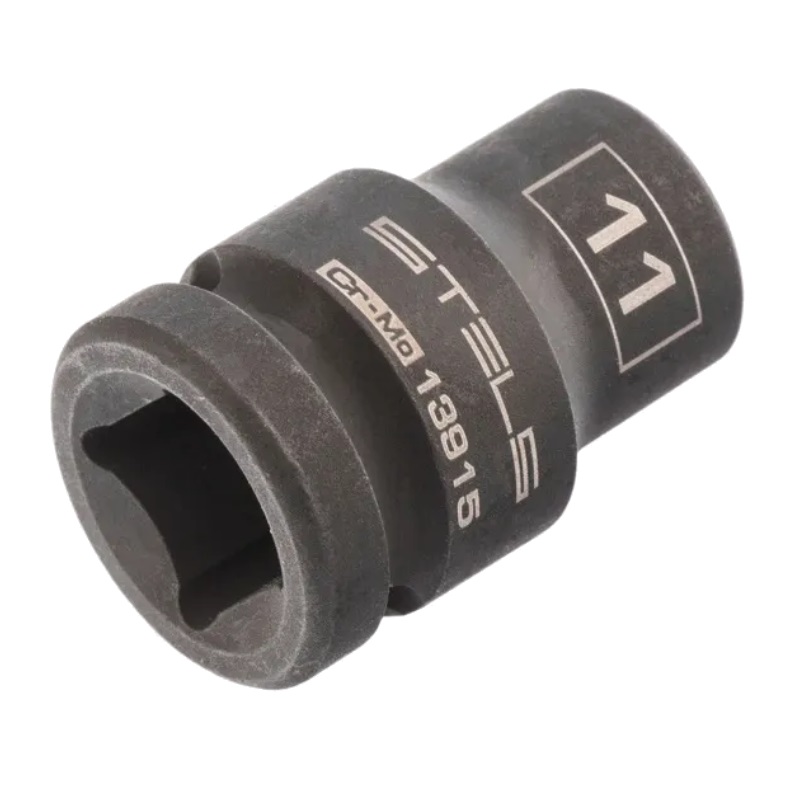 Головка ударная шестигранная Stels 13915, 11 мм, 1/2", CrMo