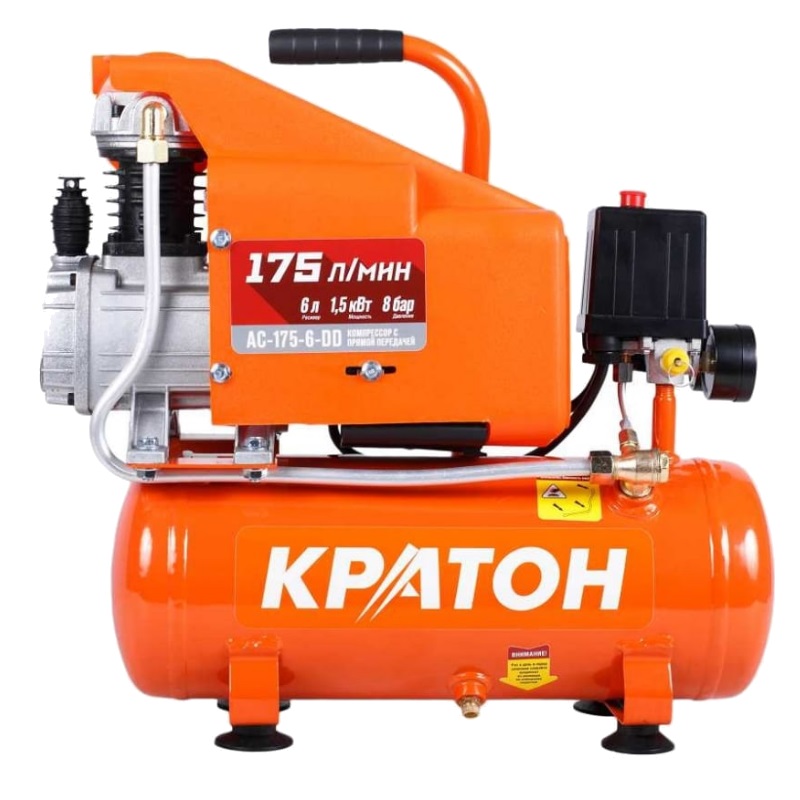 Компрессор с прямой передачей Кратон AC-175-6-DD