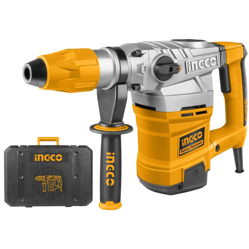 Перфоратор INGCO RH16008  в кейсе, с защитной муфтой, с виброзащитой в Иваново