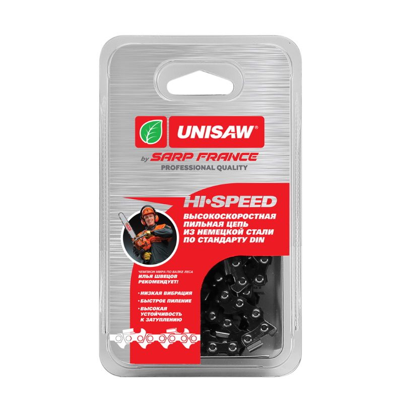 Цепь Unisaw Professional Quality, 18", 3/8", 1.3 мм, 66 звеньев в Иваново