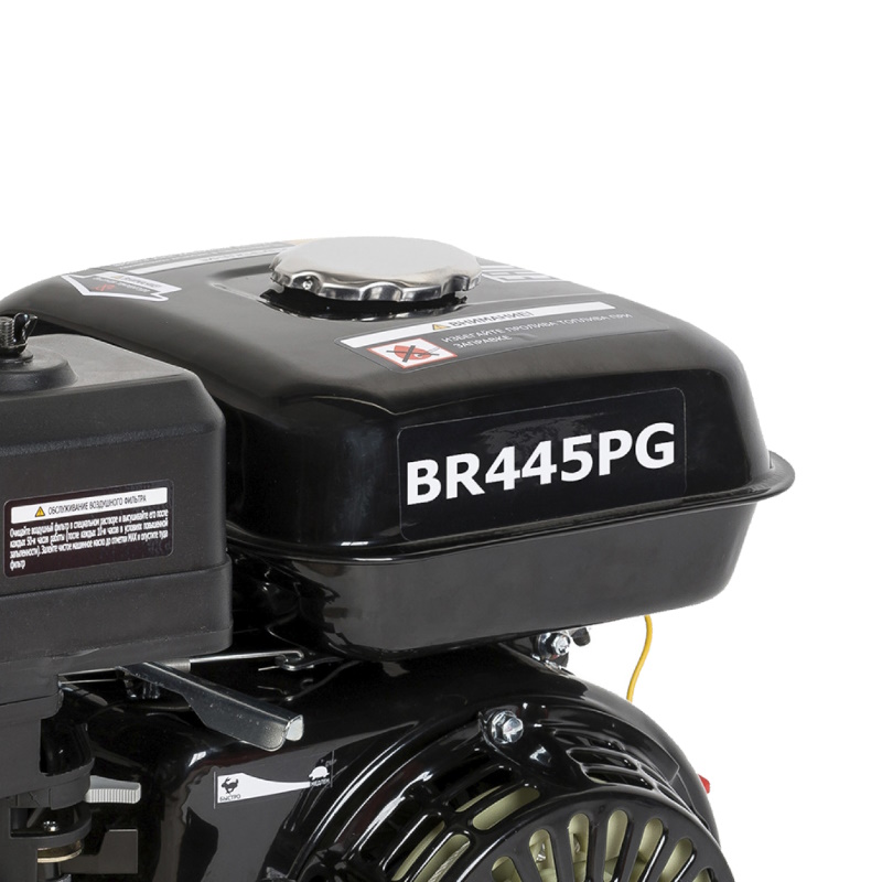 Двигатель бензиновый Brait BR445PG 03.01.202.002, 17л.с., вал под шлицы, длина вала 44мм в Костроме