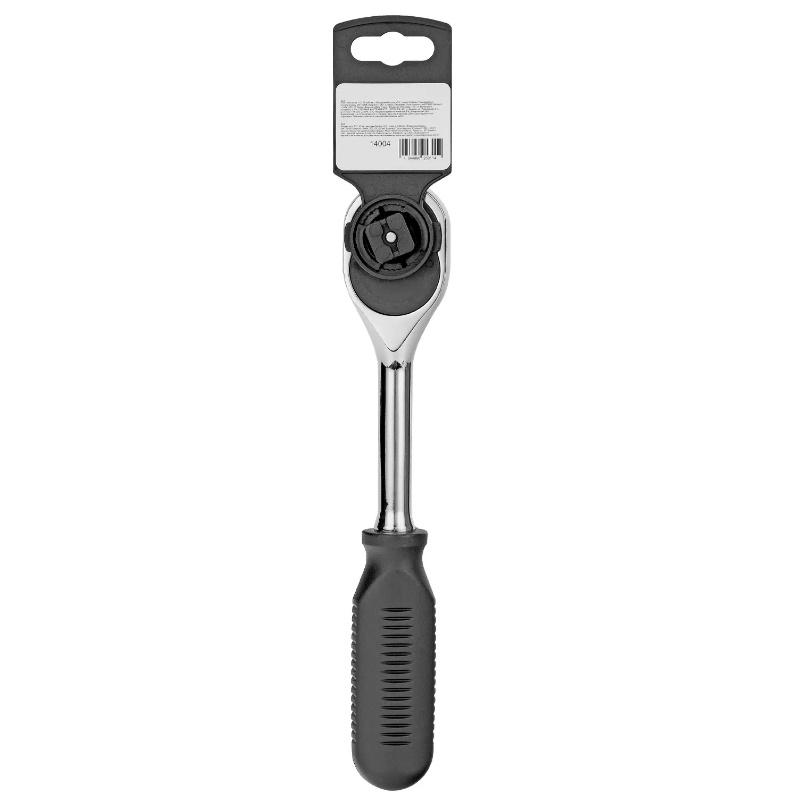 Ключ-трещотка Сибртех 14004, 1/2", 45 зубьев, с быстрым сбросом, CrV, хром  в Иваново