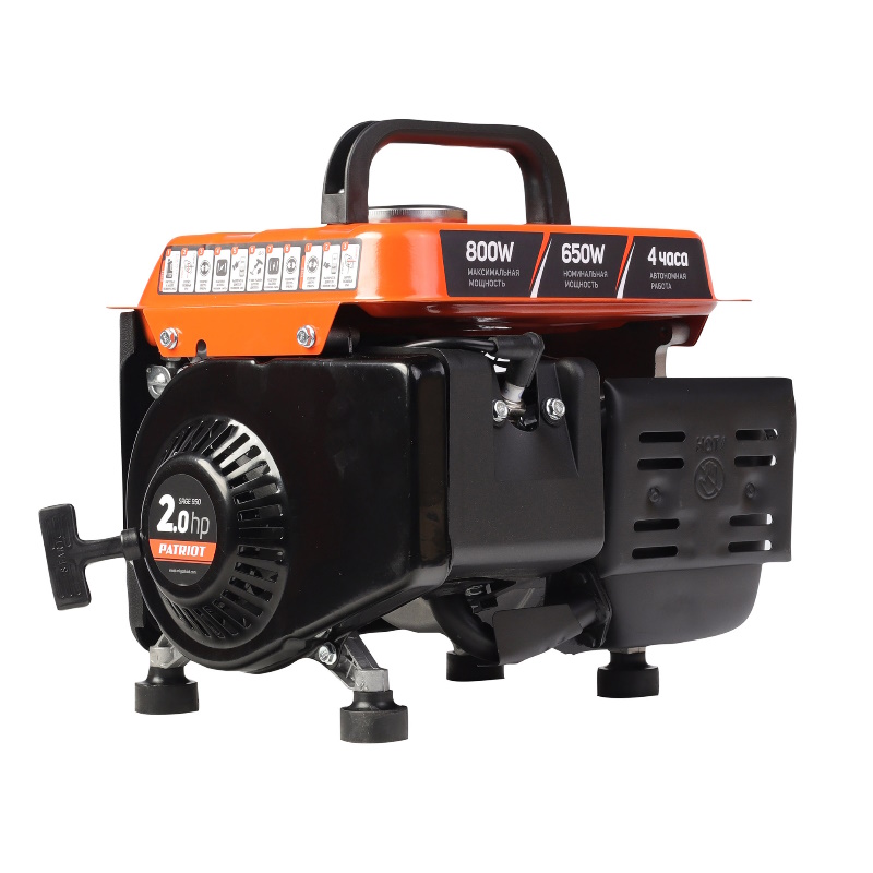 Бензиновый генератор Patriot Max Power SRGE 950 474103119