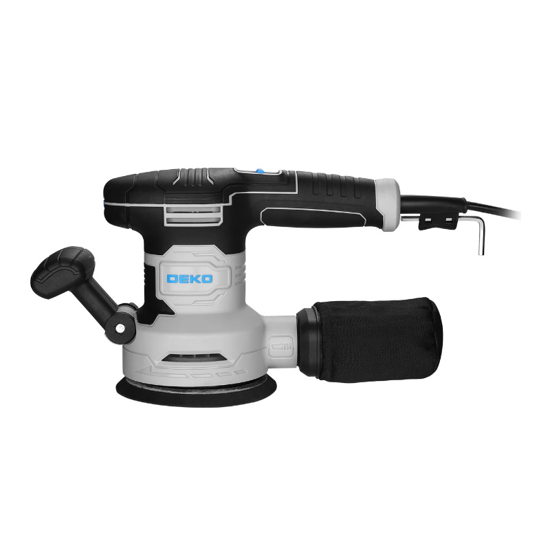Шлифмашина Deko DKG600 084-1059 эксцентриковая сетевая 600 Вт, 125/150 мм в Костроме