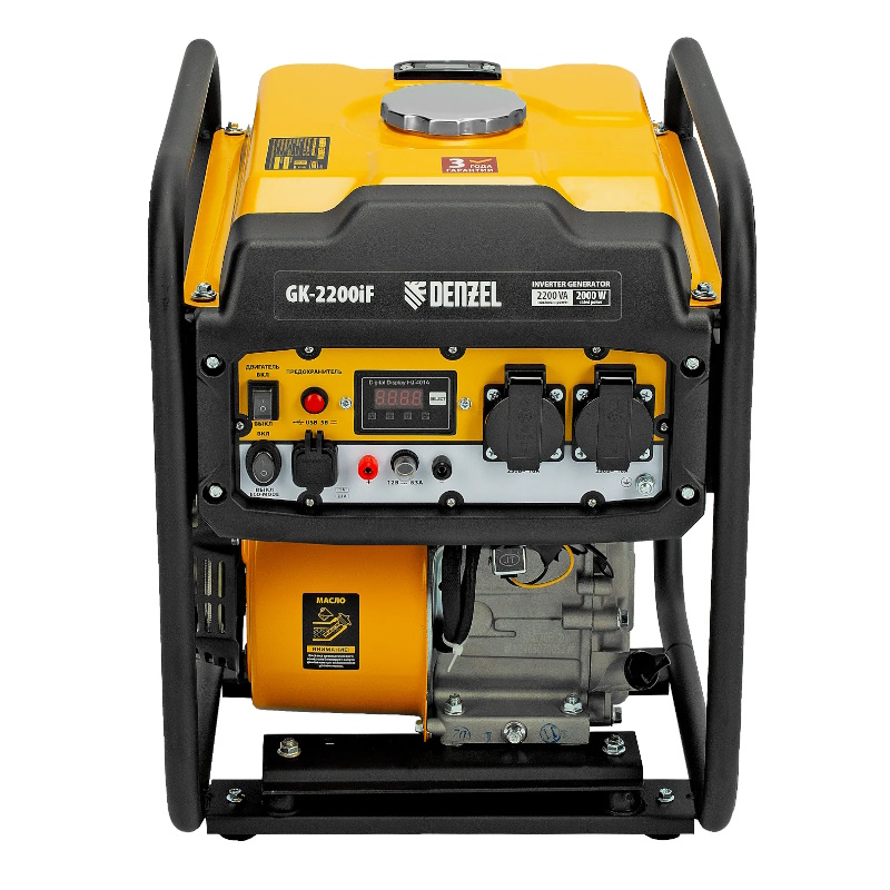 Инверторный генератор Denzel GK-2200iF, 94707 в Кинешме