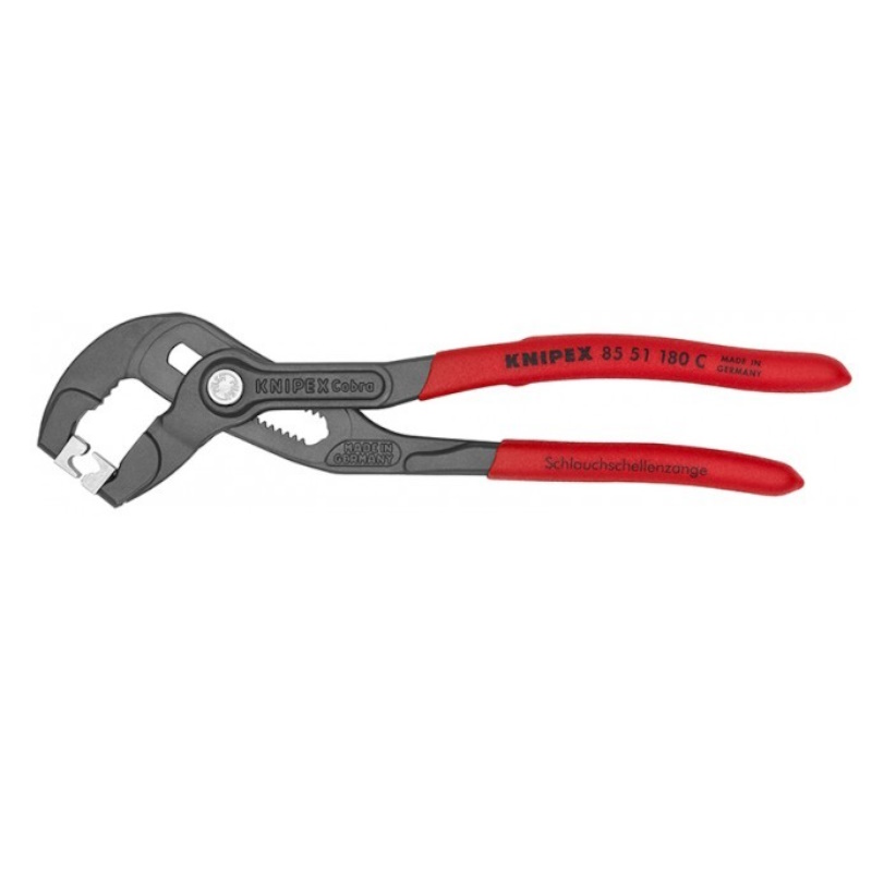 Щипцы для хомутов с защёлкой Knipex KN-8551180C, 180 мм, узкая голова, для труднодоступных мест в Муроме