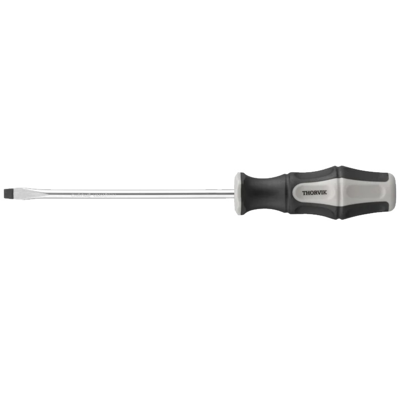 Отвертка шлицевая Thorvik 052137, SL5х150мм, двухкомпонентная рукоятка