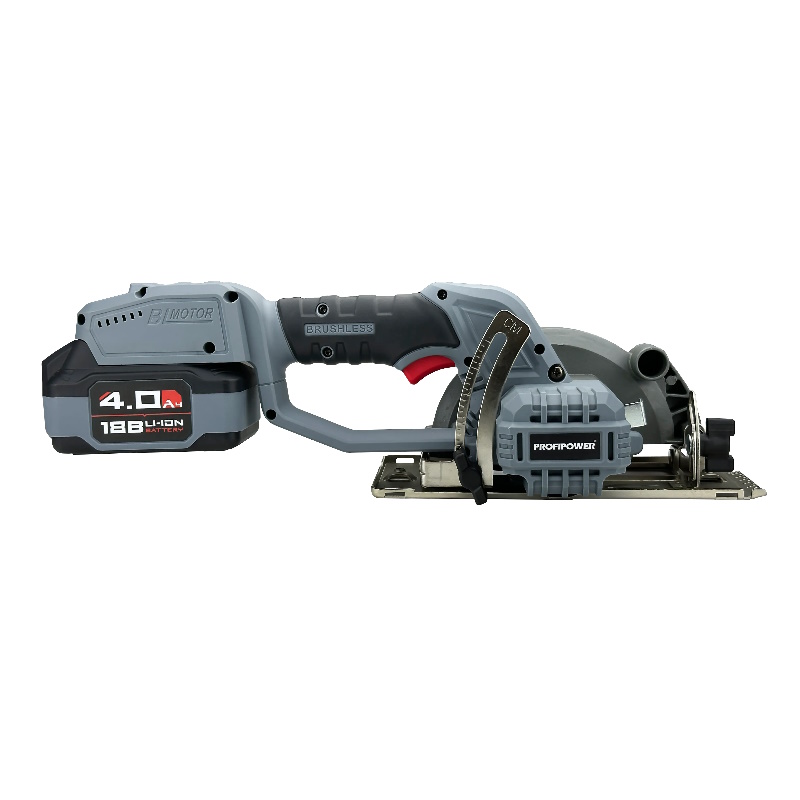 Аккумуляторная пила циркулярная ProfiPower DHS-18V E0188, бесщеточная (18В,Литий-ионный-1шт,4.0Ач,140мм,6700об/мин,З/У,вкоробке) во Владимире