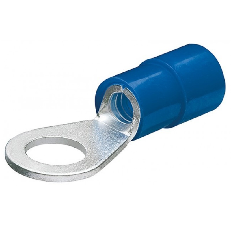 Наконечники кабельные Knipex KN-9799175, изолированные, "кольцо", синие, под винт Ø 6 мм, 1.5-2.5 мм², 100 шт во Владимире