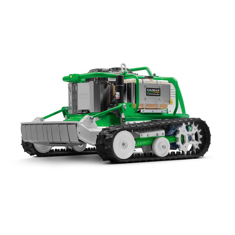 Бензиновая газонокосилка-робот Caiman Commando GPS, 4х-тактный двиг