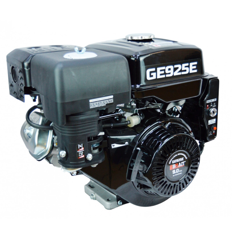 Двигатель бензиновый Brait GE925E 03.01.291.002, 9л.с., электростартер, шкив 25мм в Костроме