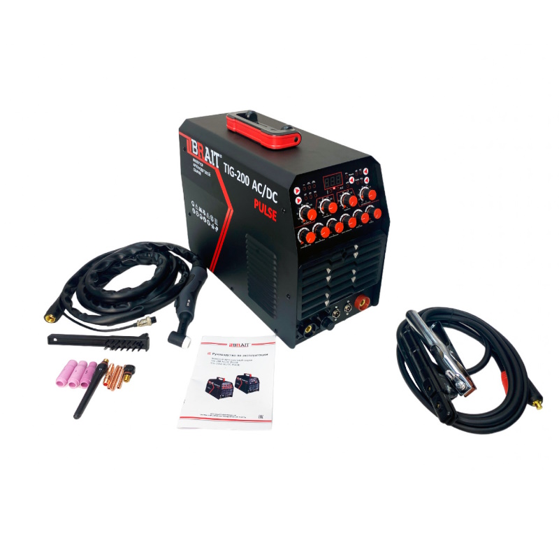 Инвертор аргонодуговой сварки Brait TIG-200 AC/DC PULSE 18.01.017.043, режим сварки TIG/MMA  в Костроме