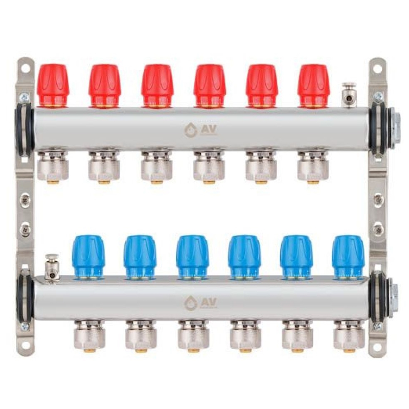 Коллекторная группа AV Engineering AVE135 AVE13500106 6 выходов 5168₽