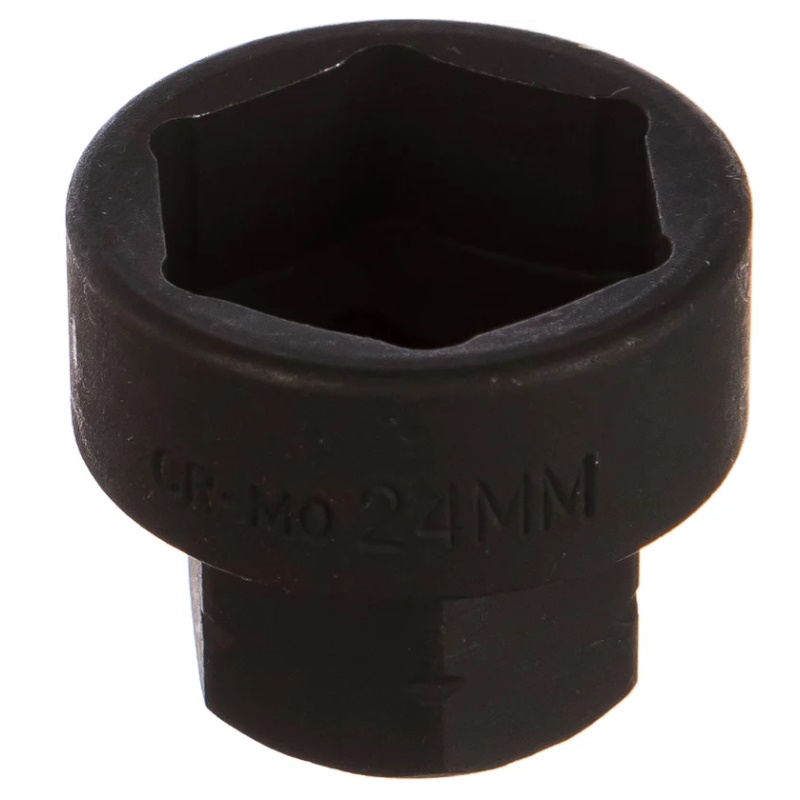 Головка торцевая ударная JTC JTC-442824, мини, 6-гранная, 1/2" х 24мм, длина 28мм в Угличе