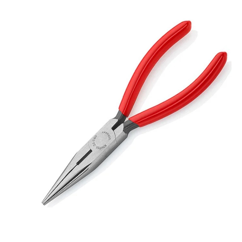 Длинногубцы с режущими кромками Knipex KN-2501160, 160 мм, фосфатированные, обливные ручки в Коврове