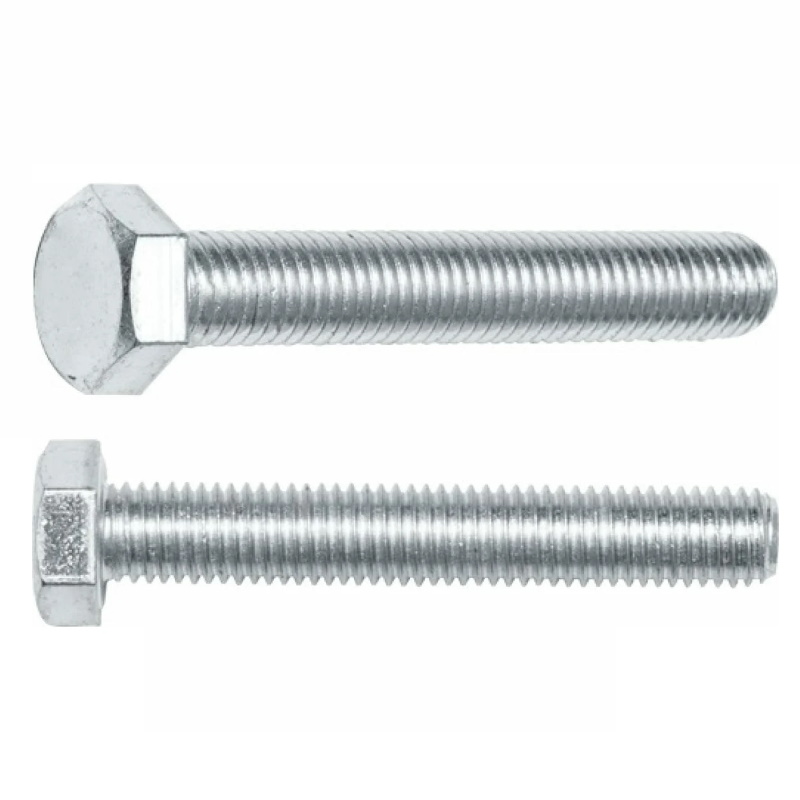 Болт Starfix SMC1-13463-300, М6х10 мм, шестигранный, цинк, класс прочности 5.8, DIN 933, 300 шт в картонной упаковке в Кинешме