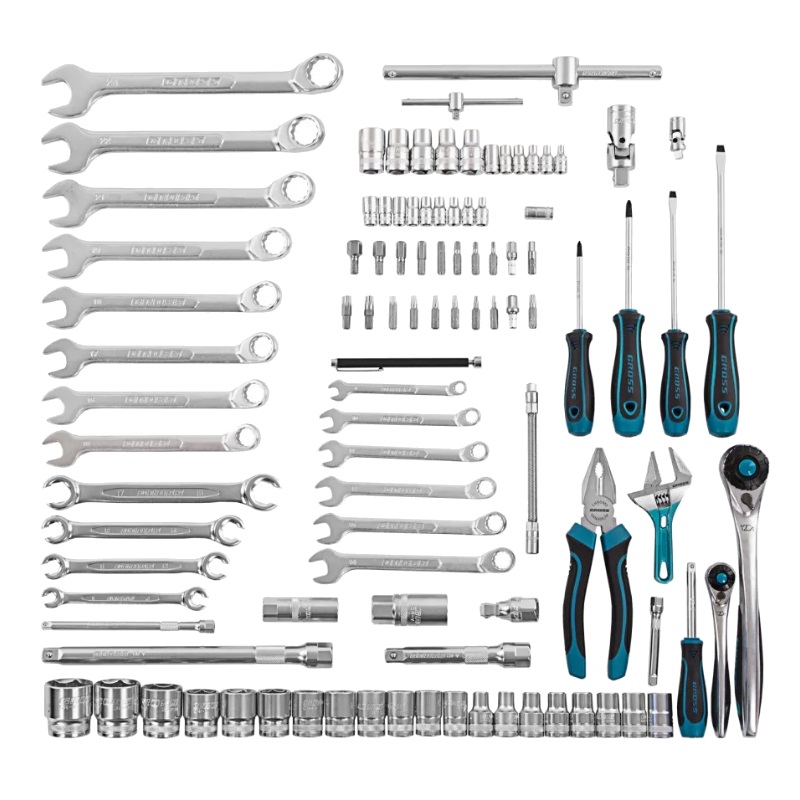 Набор инструментов Gross 14151 (1/4", 1/2", CrV, 120 зубьев, 101 предмет) в Туле