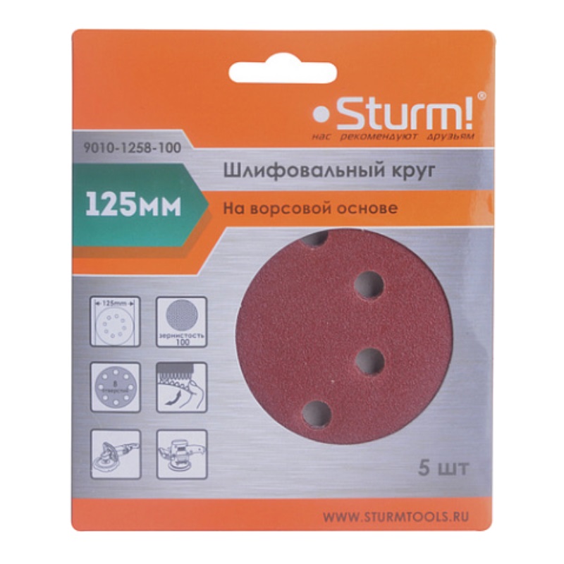 Шлифовальный круг Sturm 9010-1258-100