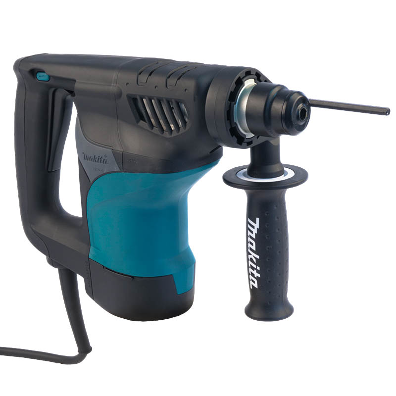 Перфоратор Makita HR 2810 153601 (патрон SDS-Plus, мощность 800 Вт, 2.9 Дж, макс диаметр сверления 80 мм, кейс)