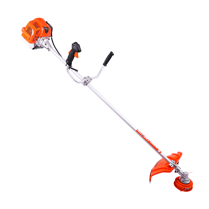 2-х тактный бензиновый триммер Patriot PT 5555ES Country (объем двигателя 52 см³, бак 1.1 л, леска + нож)