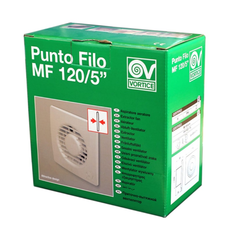 Вентилятор Vortice Punto Filo MF120/5 11124VRT в Иваново